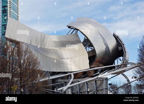 View Of The Jay Pritzker Music Pavilion Designed By Architect Frank