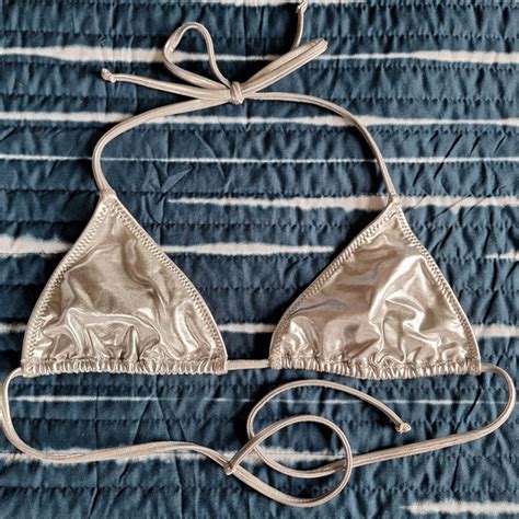 SKIMS Swim Skims Triangle Bikini Top Poshmark