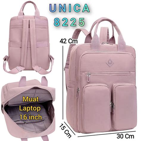 Jual Unica Tas Ransel Wanita Antiair Muat Laptop Shopee