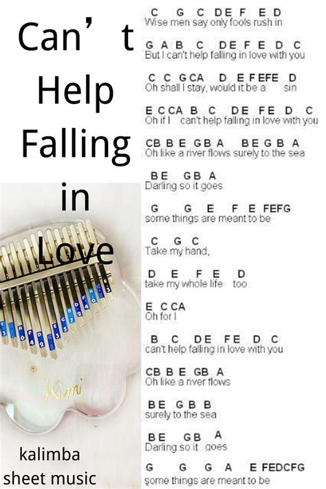 Kalimba Sheet Music 17 Key Piano Music With Letters Piano Music
