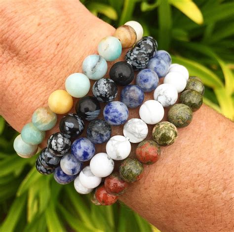 Stone Bead Bracelets – Redeemed Jewelry