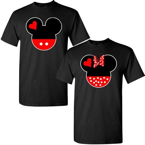 Mickey And Minnie Shirts Disney Couple Matching Shirts Disneyland Shirts Matching Shirts Couple