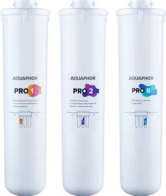 АКВАФОР для ECO Pro комплект картриджей купить в Минске