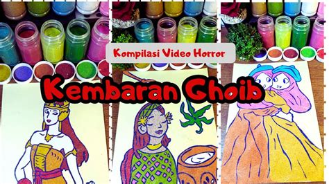 Kompilasi Video Horror Kembaran Ghoib Mewarnai Gambar Dengan Pasir