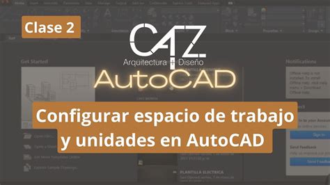 Curso De Autocad Desde Cero Configurar Unidades Y Espacio De Trabajo