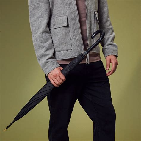 Fulton pánský holový deštník Governor černý