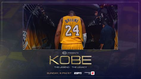 Espn Honoring Legacy Of Kobe Bryant In Sunday Night Prime Time