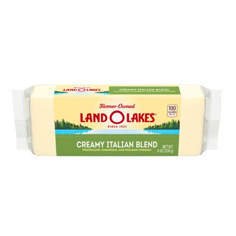 Creamy Italian Blend Cheese Chunk Land Olakes