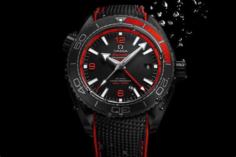 Omega Planet Ocean 45.5mm Deep Black red Real Ceramic VSF 1:1 Best ...