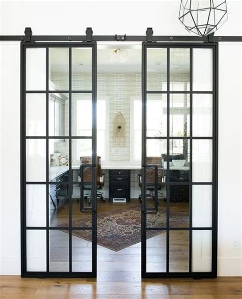 Double Glass Barn Doors Interior Decorating Ideas For Your Home Interior Ideas