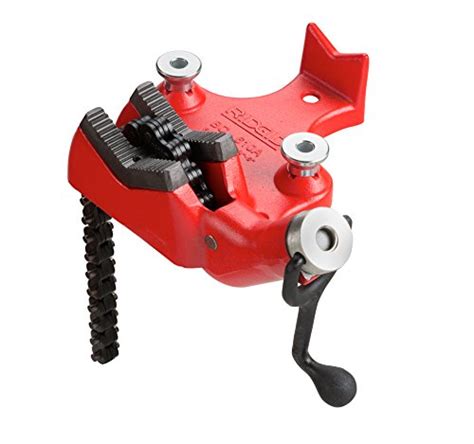 Ridgid 40210 Model Bc610 Top Screw Bench Chain Vise 14 Inch To 6 Inch