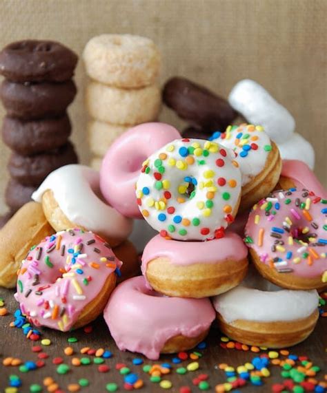 Mini Doughnuts {brunch Foods That Rock Donut Maker Recipes Mini