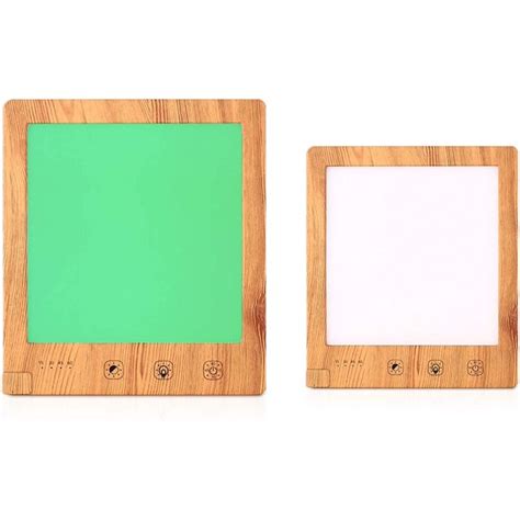 light therapy white  green light therapy lamp sun box  lux led