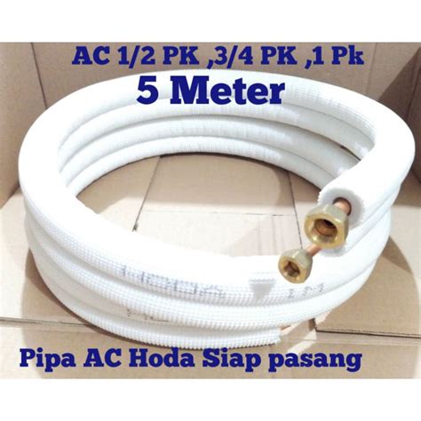 Jual Pipa Ac Hoda Meter Siap Pasang Pk Pk Pk Shopee Indonesia