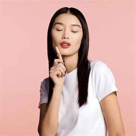 Son Yves Saint Laurent Ysl Rouge Volupt Shine Orange Caraco M U Cam Nude Vua H Ng Hi U