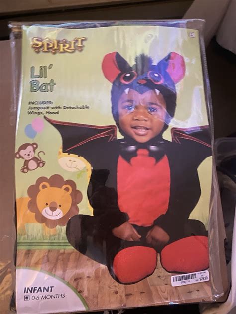 Spirit Halloween Lil Bat Halloween Costume Infant Siz… - Gem