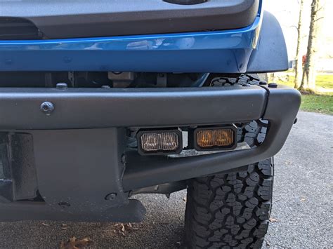 Alternate Fog Pocket Solution Installed Bronco6G 2021 Ford Bronco