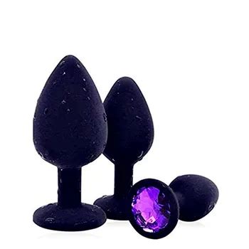 Pcs Set Sexy Jeweled Silicone Anal Toy Stimulation Toys Buy Jeweled Silicone Anal Toy Anal