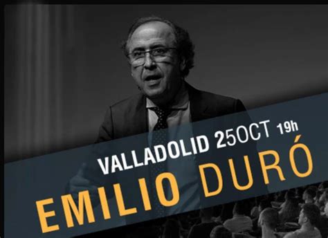 Evento Conferencia Emilio Dur Centro Cultural Miguel Delibes