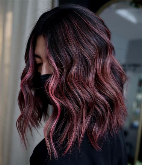 plum colour hair 8