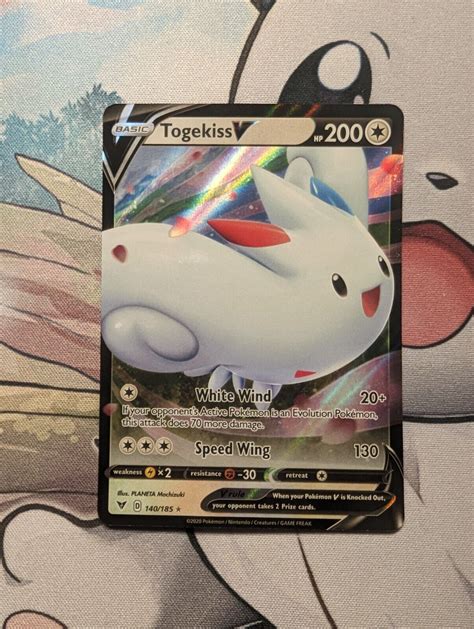 Togekiss V 140 185 Ultra Rare Vivid Voltage Pokemon TCG EBay