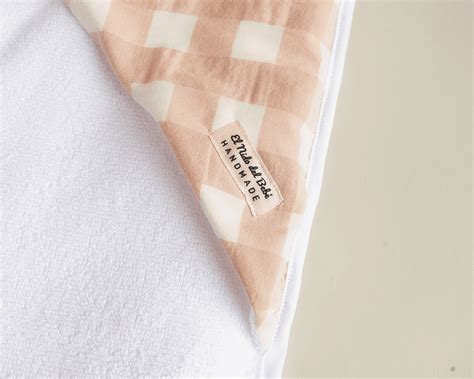 Capa de Baño Vichy Nude El Nido del Bebé