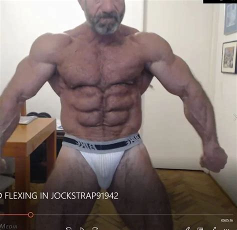 Hot Sexy Muscle Dad Flexing In His Jockstrap ThisVid