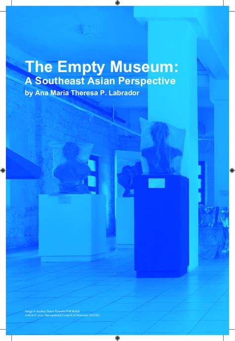 The Empty Museum A Southeast Asian Perspective