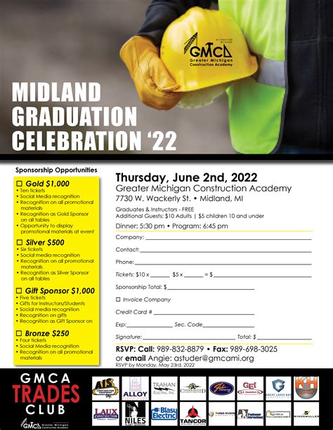 GMCA Midland Graduation | Greater Michigan Construction Academy