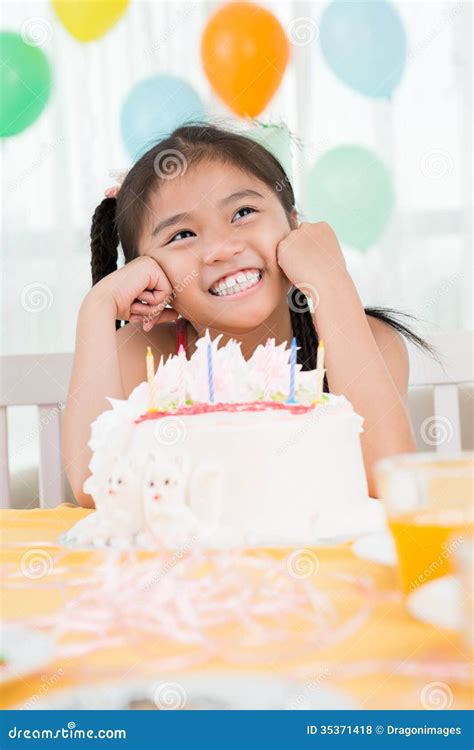 Birthday girl stock photo. Image of happy, cute, balloons - 35371418