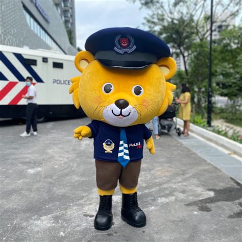 Singapore Police Force Mascot 2 Mascot Enterprise