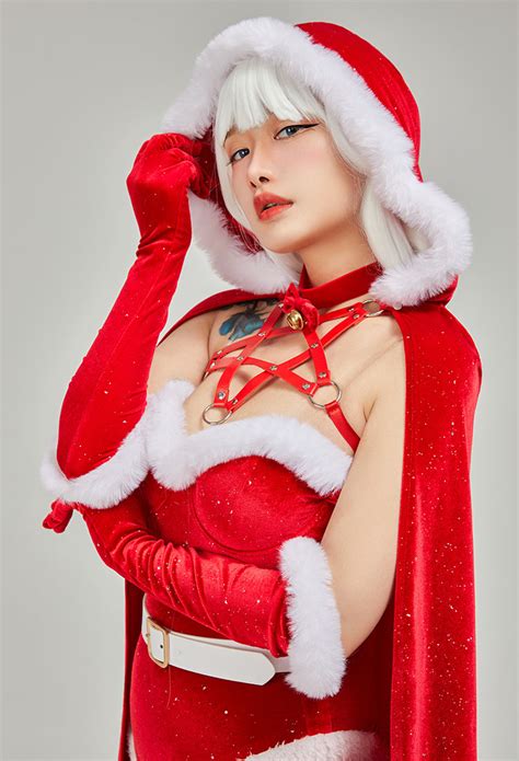 Gothic Christmas Witch Uniformgothic Lingerie Outfit Party Outfit