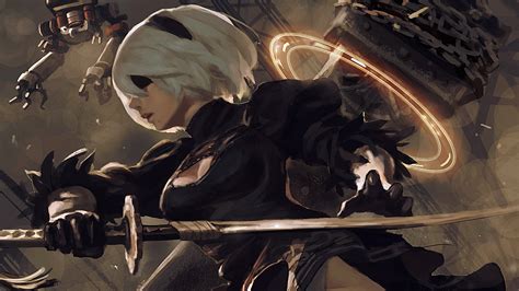 Nier Automata B Hot X Wallpaper Teahub Io