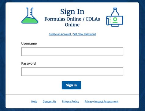 Formulas Online and COLAs Online: How to Use One-time Verification Code ...