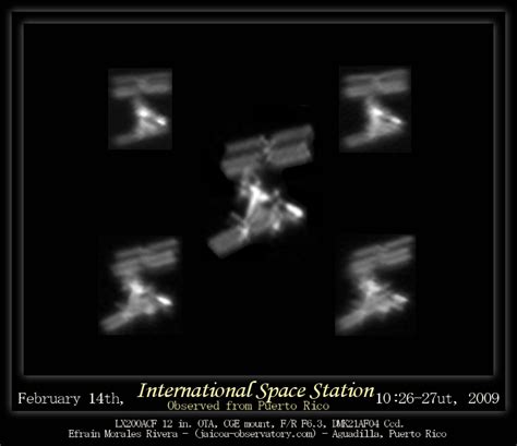 ISS Observed From Puerto Rico Efrain Morales Rivera Sky Telescope