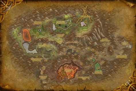 WoWdigs - Grove of Aessina Digsite - Kalimdor - Mt Hyjal - World of ...