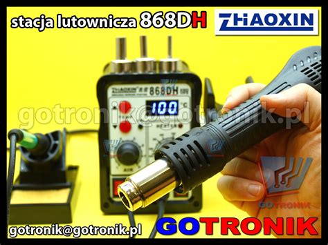 DH stacja lutownicza HOT AIR gorące powietrze w Zaoxin ESD