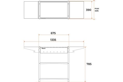 Мангал GRATAR Family Standart FS 2000 для мяса и рыбы - низкая ...