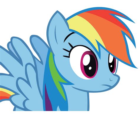 Rainbow Dash First Vector Svg By Imjoshdean On Deviantart