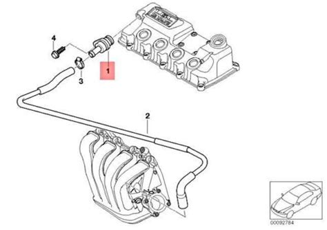 Genuine Mini Cooper R R R Engine Crankcase Vent Valve Pcv Oem