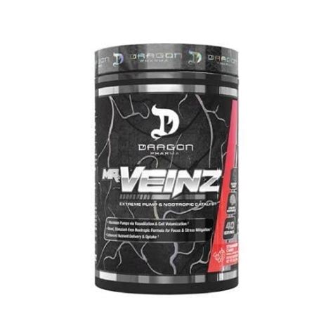 Buy Dragon Pharma Mr Veinz Servings Online At Fitnesstack