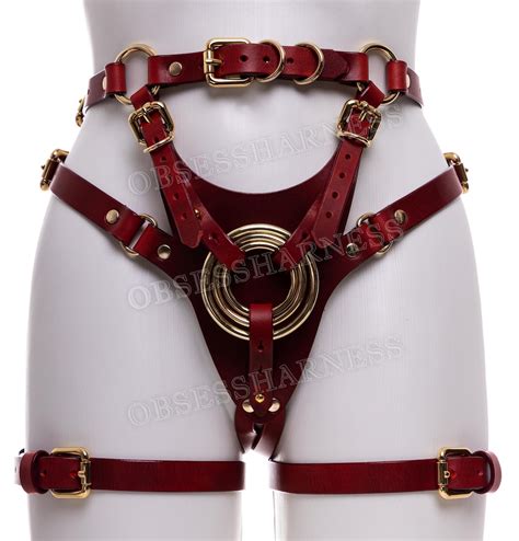 Premium Strap On Harness Leather Pegging Harness Sex Pegging Harness Strap On Dildo Harness