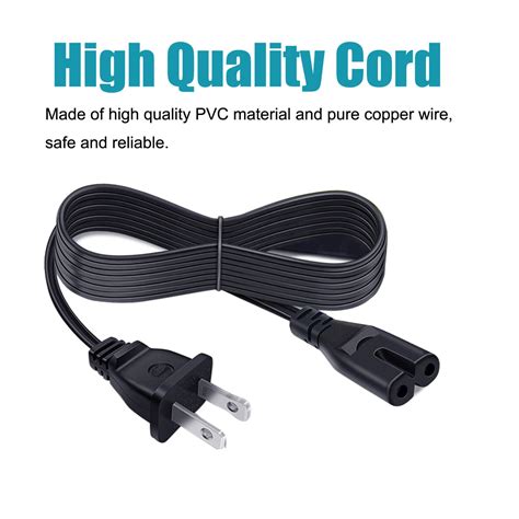 2 Prong Power Cord For Bose Bass Module 500 700