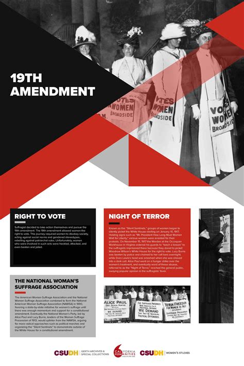 19th Amendment Poster
