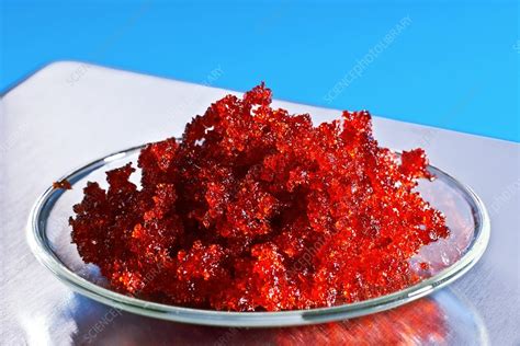 Hydrated cobalt (II) nitrate - Stock Image - C009/9430 - Science Photo ...