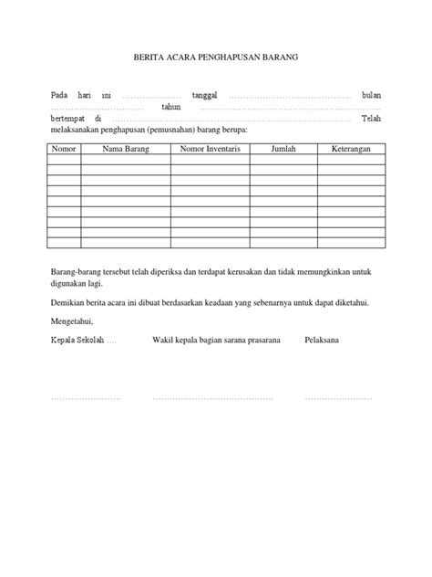 buku penghapusan barang  koleksi gambar
