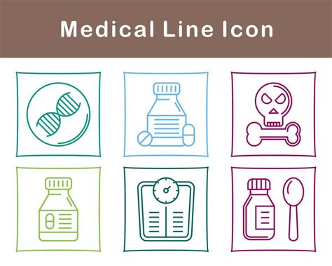 Medical Vector Icon Set Vector Art At Vecteezy