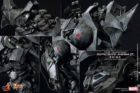 Hot Toys Amazing Spider Man Rhino Action Figure Geektyrant