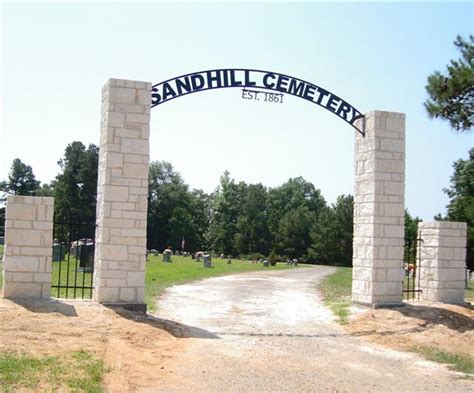 Sand Hill Cemetery In Simms Texas Find A Grave Cemetery