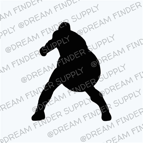Captain America Silhouette Svg File Downloadable Svg File Etsy